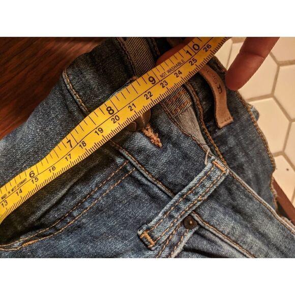 Joe's Jeans Lexia Straight Leg Skinny Medium Wash 25 - Picture 9 of 10